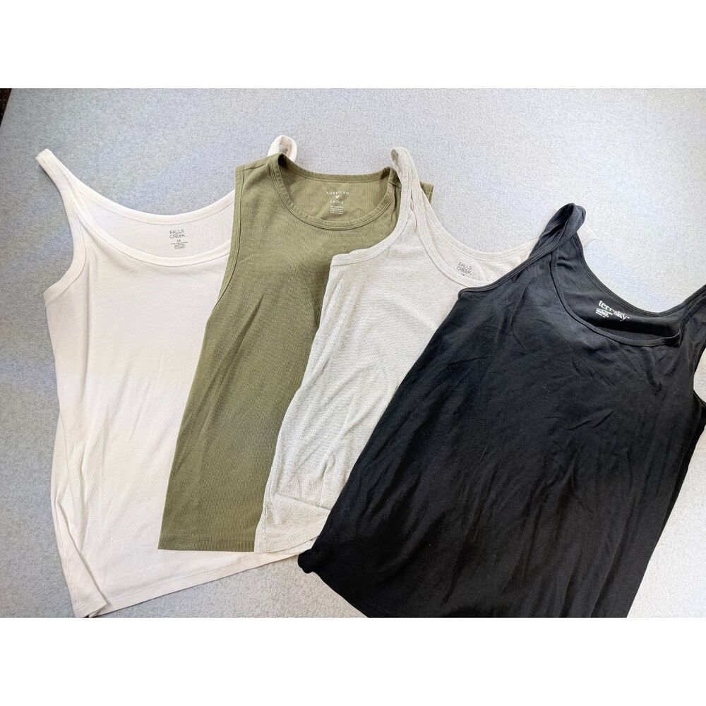 Falls Creek American Eagle Terra & Sky Women’s 2X Tank Tops 4 Piece Lot 3800